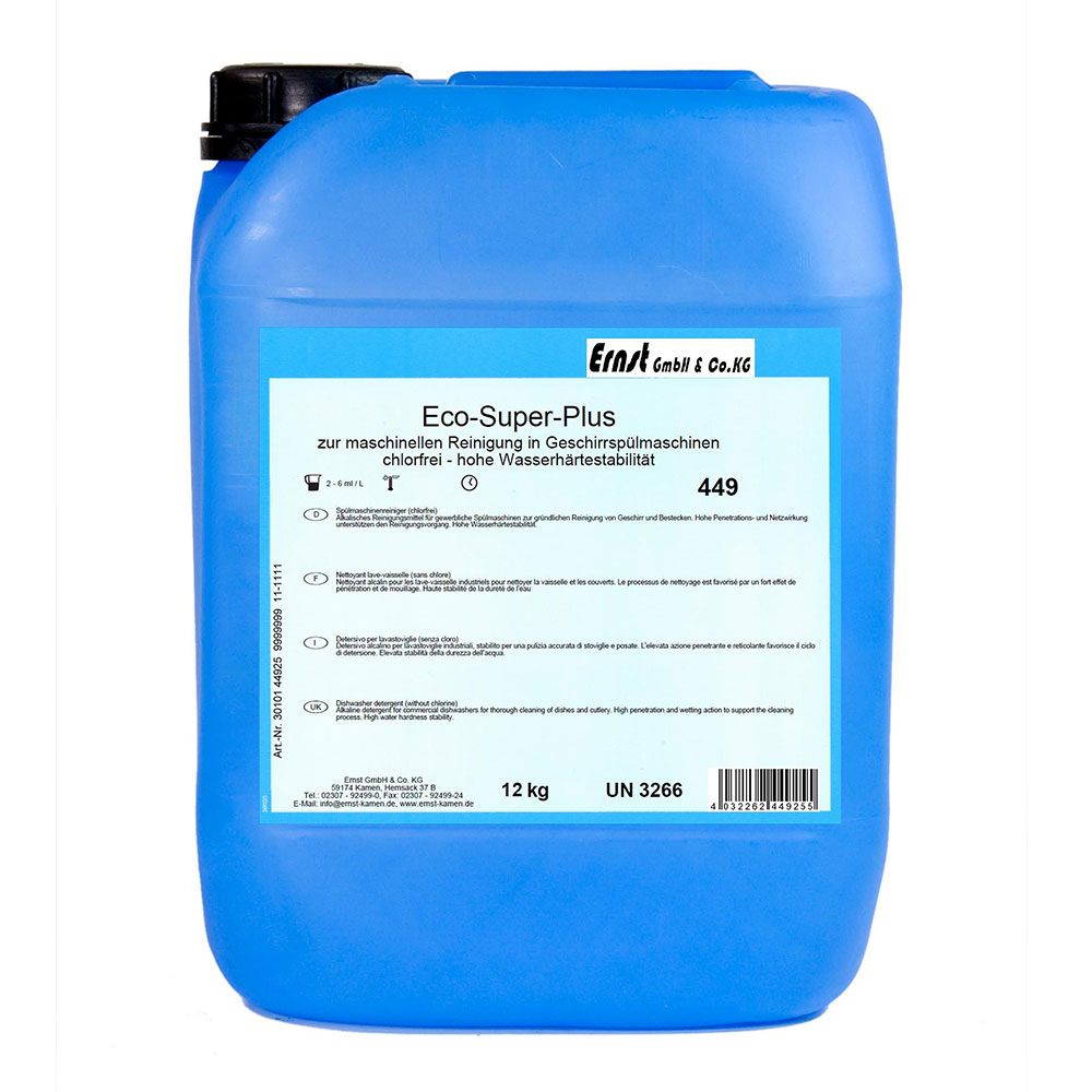 Gastro Geschirrspüler Eco-Super-Plus Ernst für Gewerbespülmaschinen 12 kg Kanister