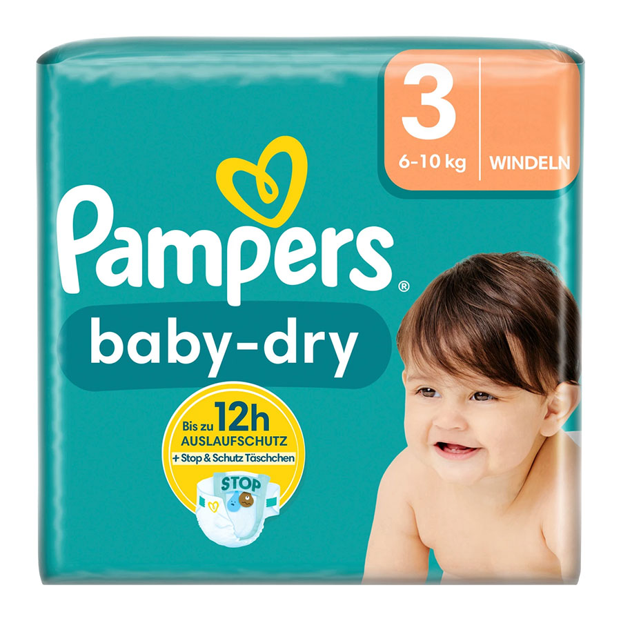 Pampers Baby Dry Größe 3 (6-10 kg) 66 Stück