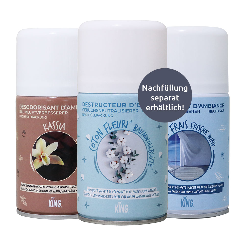 King automatischer Duftspender weiß