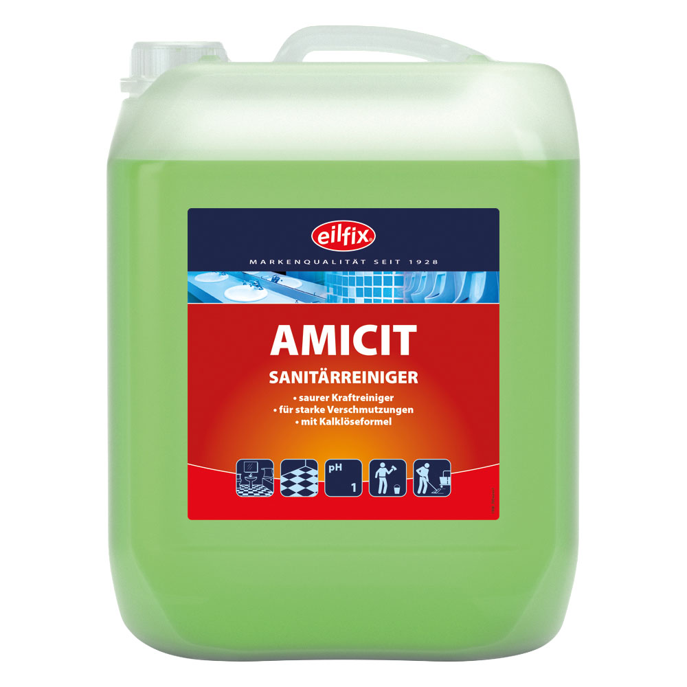 Amicit eilfix Sanitärreiniger 10 Liter Kanister Amicit eilfix Sanitärreiniger 10 Liter Kanister
