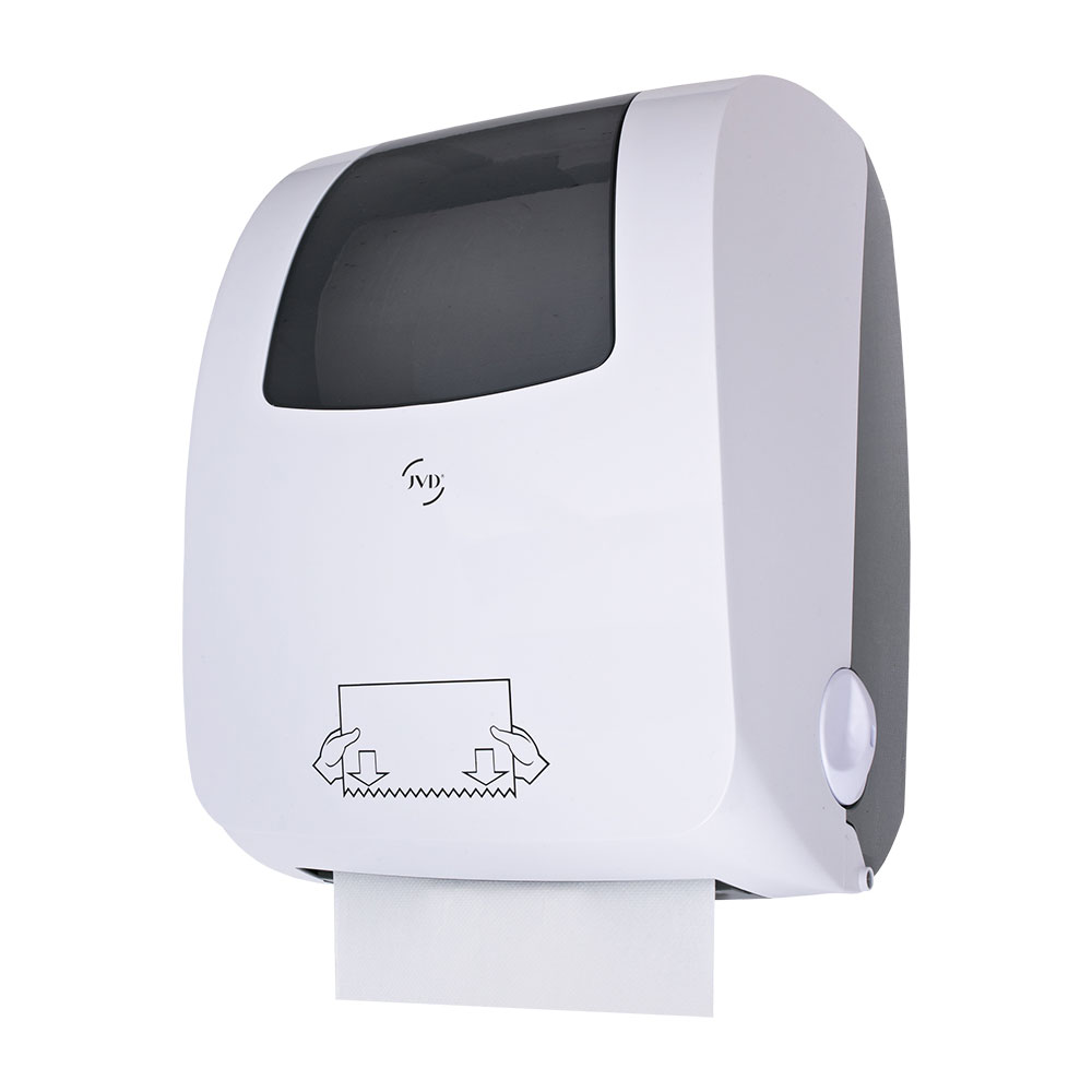 Autocut-Papiertuchspender von JVD Weiß