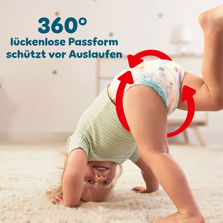 Pampers Baby Dry Pants Extra Large Größe 6 (13-19 kg) 80 Stück