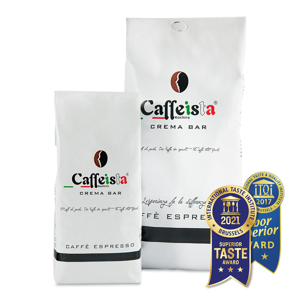 Caffeista Crema Bar Espresso Kaffeebohnen 1000g