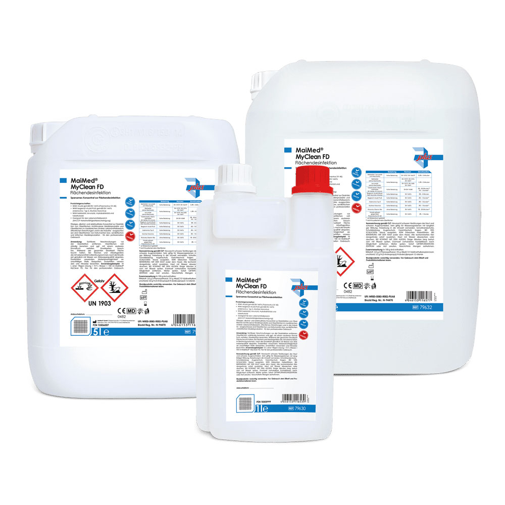 Flächendesinfektion MyClean FD 10 Liter Kanister Flächendesinfektion MyClean FD 10 Liter Kanister