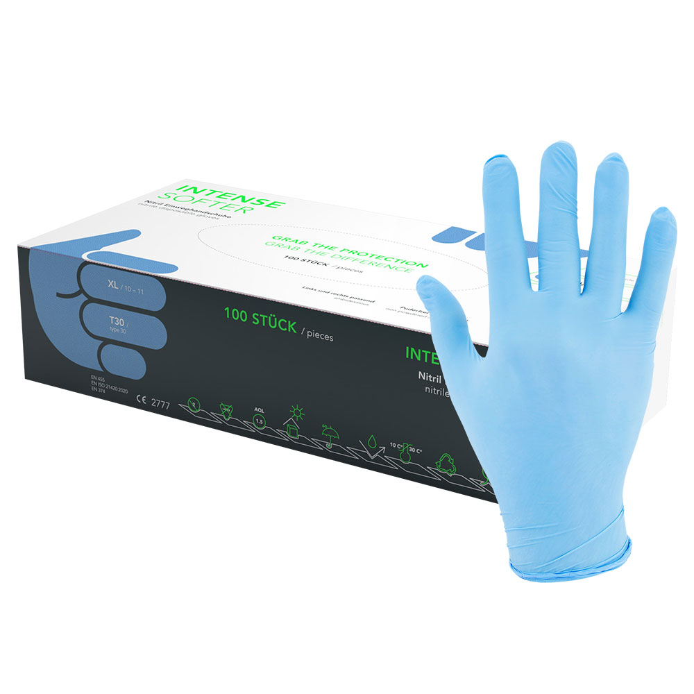 Nitril Handschuhe blau Ulith 10 Boxen a 100 Stück Größe S Nitril Handschuhe blau Ulith 10 Boxen a 100 Stück Größe S