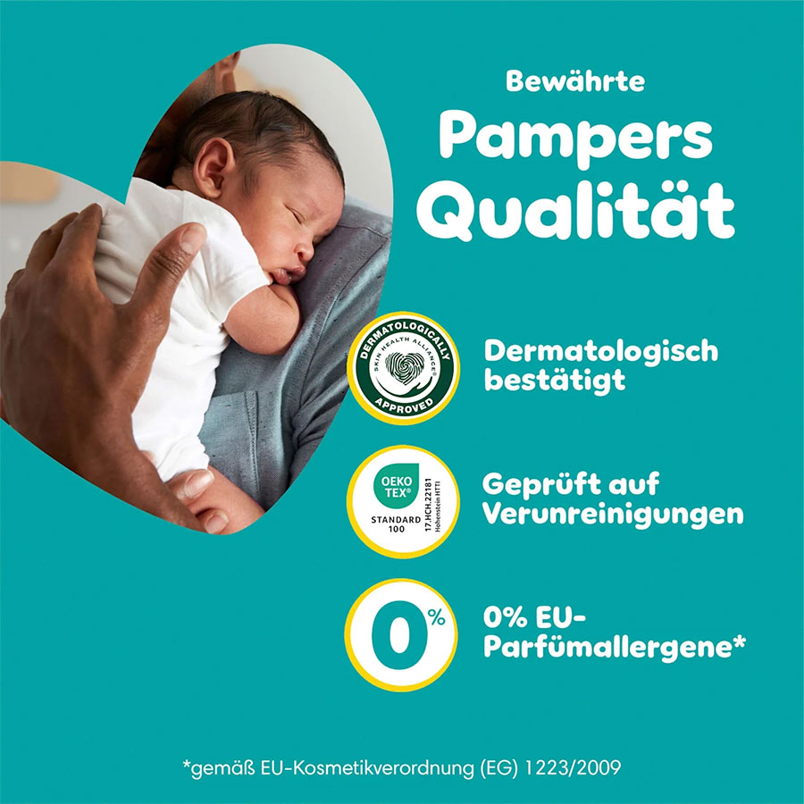 Pampers Baby Dry Windeln Größe 4 (9-14 kg) 116 Stück