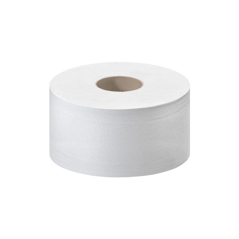 Jumborolle Toilettenpapier 2-lagig weiß Ø 18cm
