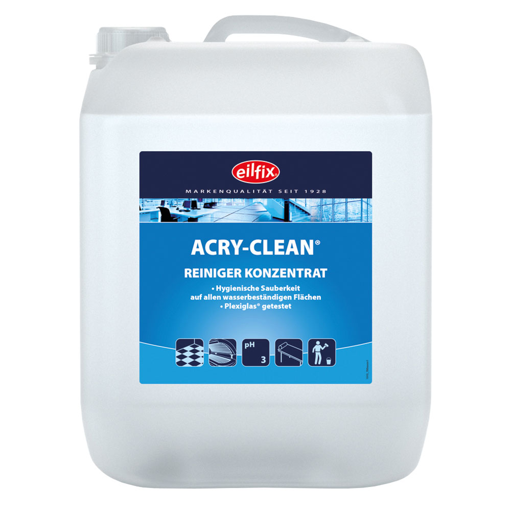 Acry Clean eilfix Flächenreiniger 10 Liter Kanister Acry Clean eilfix Flächenreiniger 10 Liter Kanister