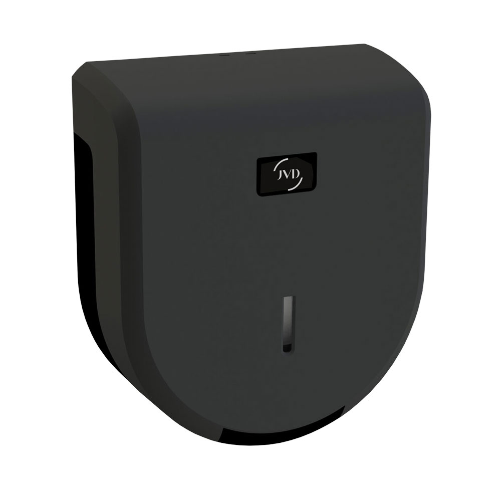 Toilettenpapier-Jumborollenspender JVD schwarz Toilettenpapier-Jumborollenspender JVD schwarz