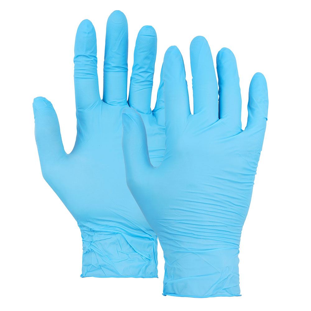 Nitril Handschuhe blau Ulith 10 Boxen a 100 Stück Größe L
