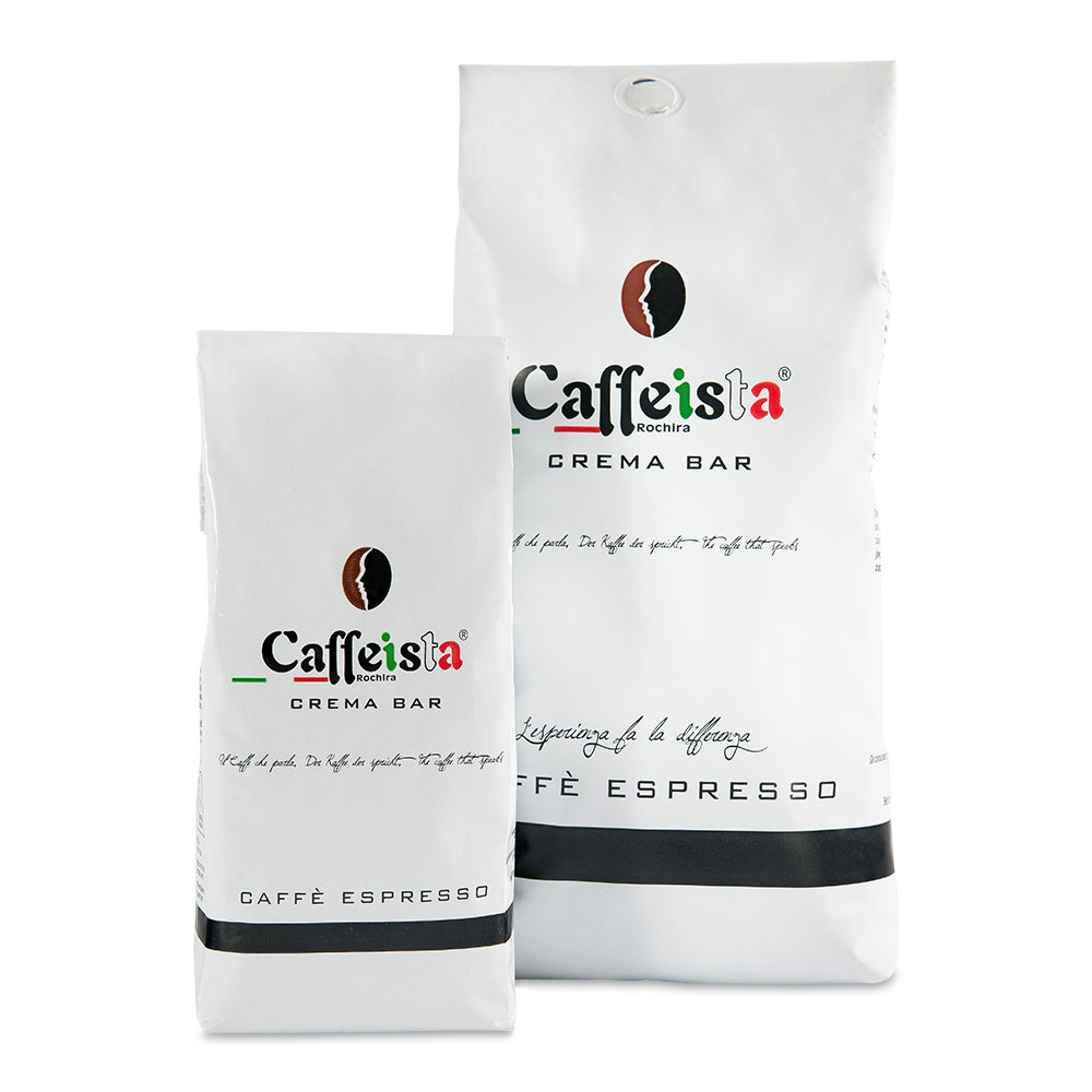 Caffeista Crema Bar Espresso Kaffeebohnen 1000g