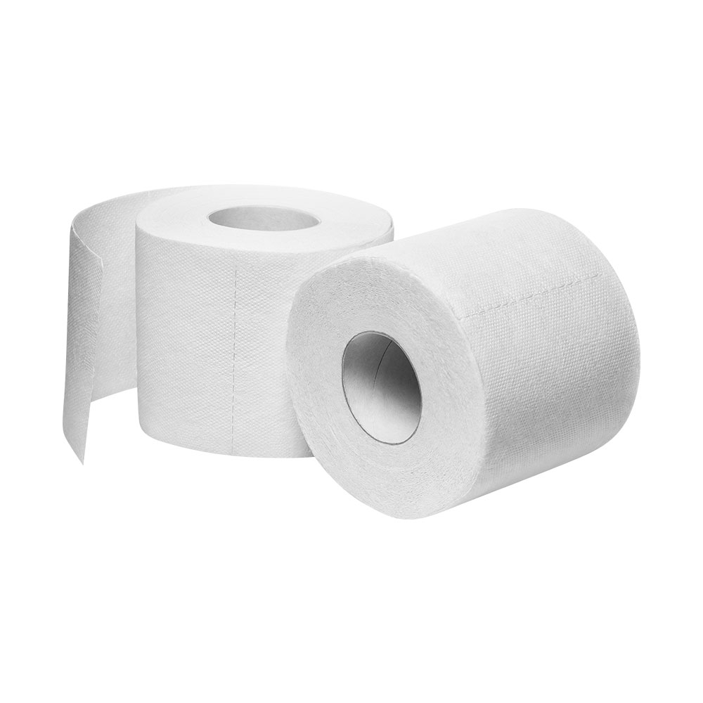 Toilettenpapier 2-lagig Recycling weiß 400 Blatt - Palette (44 VE)