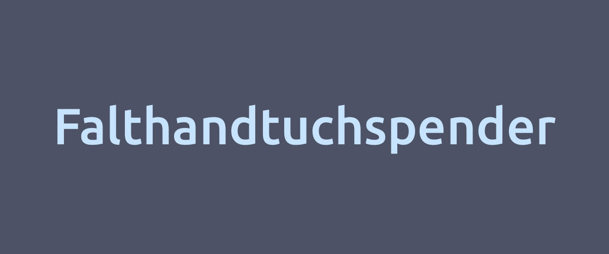 spendersysteme-falthandtuchspender