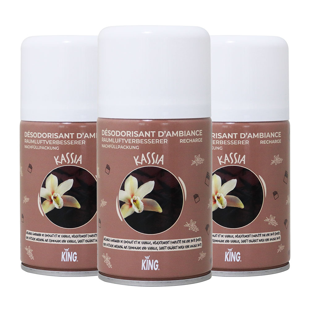 Hygiene-Set SP205 - King Spender + 3 Nachfüllkartuschen Kassia