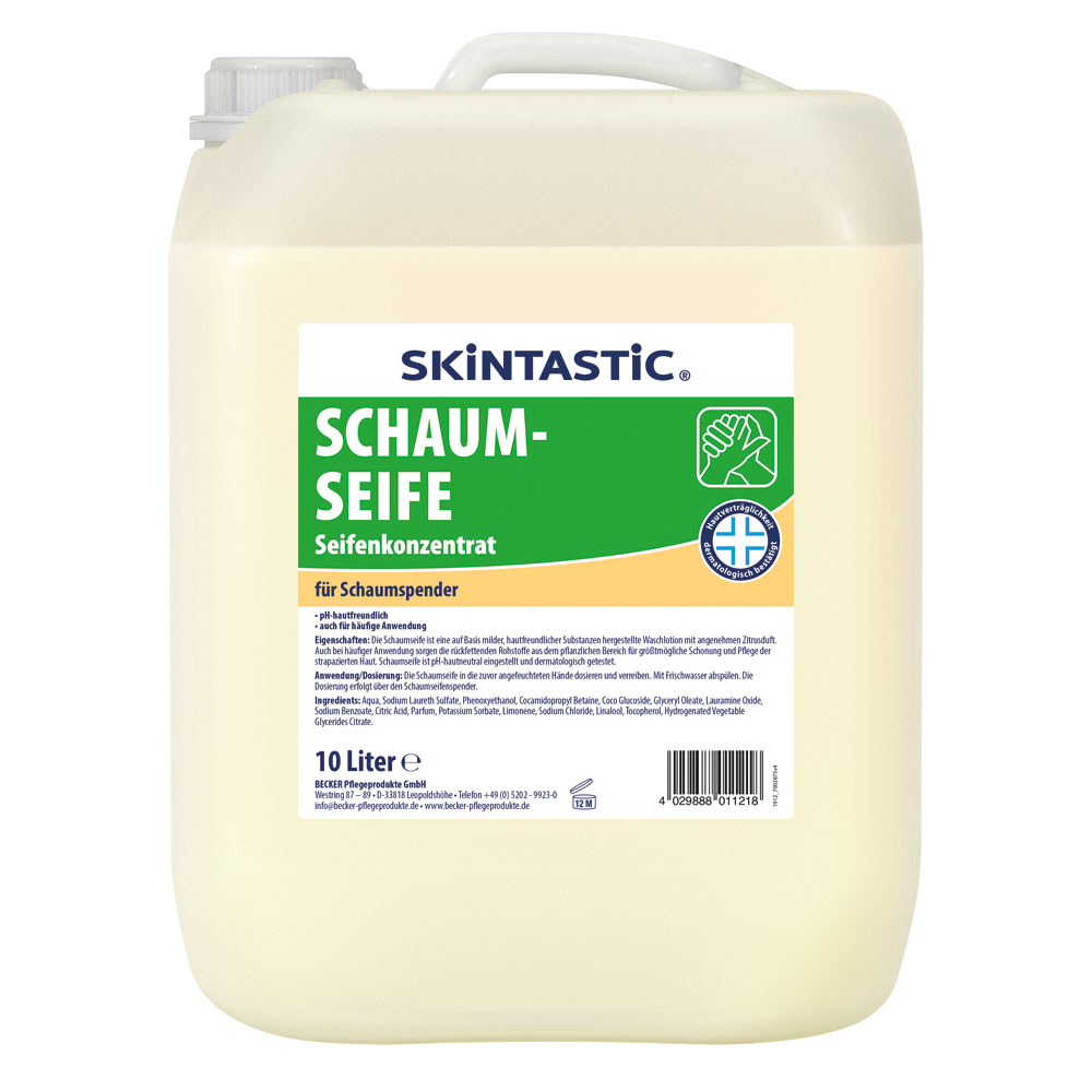 Schaumseife SKINTASTIC für Schaumspender 10 Liter Kanister