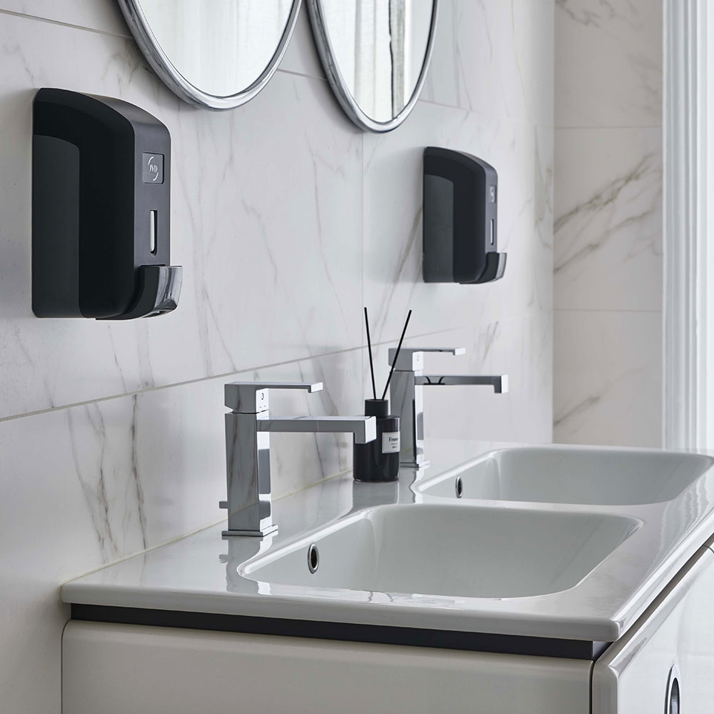 Seifenspender JVD 700ml Nachfüllbar weiß Seifenspender JVD 700ml Nachfüllbar weiß