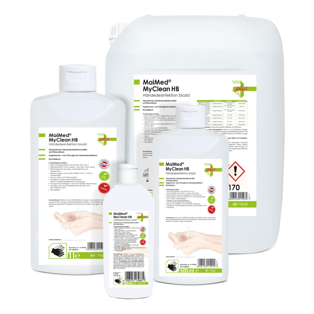Händedesinfektion MyClean HB 5 Liter Kanister