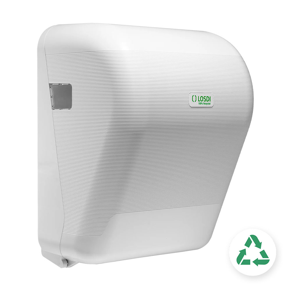 Autocut-Handtuchpapierspender Losdi ECO-LUXE weiß