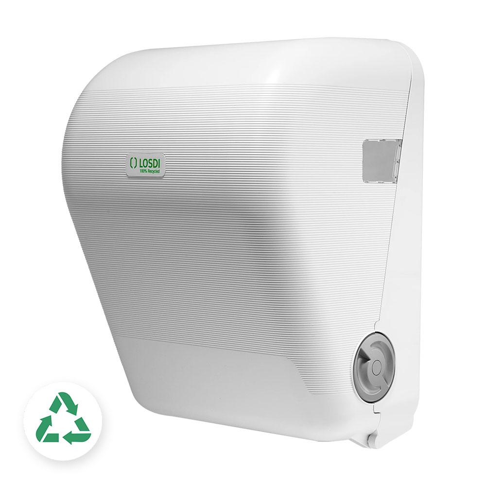 Autocut-Handtuchpapierspender Losdi ECO-LUXE weiß