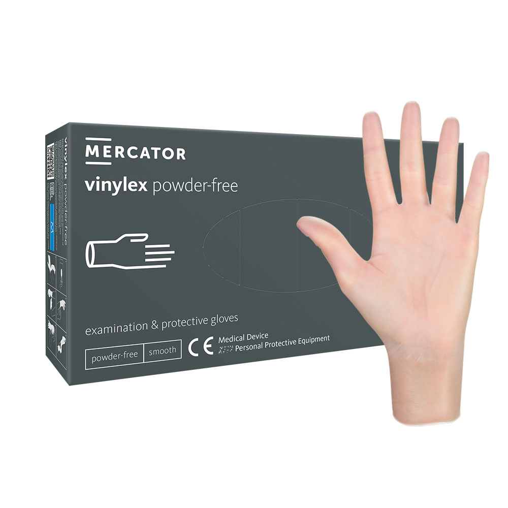 Vinyl Handschuhe Vinylex puderfrei transparent 10 Boxen a 100 Stück Größe M Vinyl Handschuhe Vinylex puderfrei transparent 10 Boxen a 100 Stück Größe M