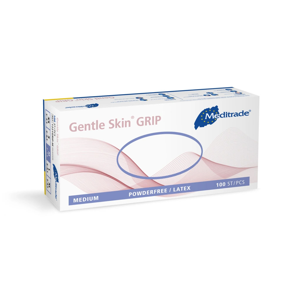 Latexhandschuhe Gentle Skin Grip 10 Boxen a 100 Stück Größe L