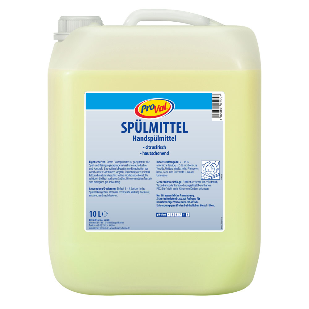 Handspülmittel 10 Liter Kanister