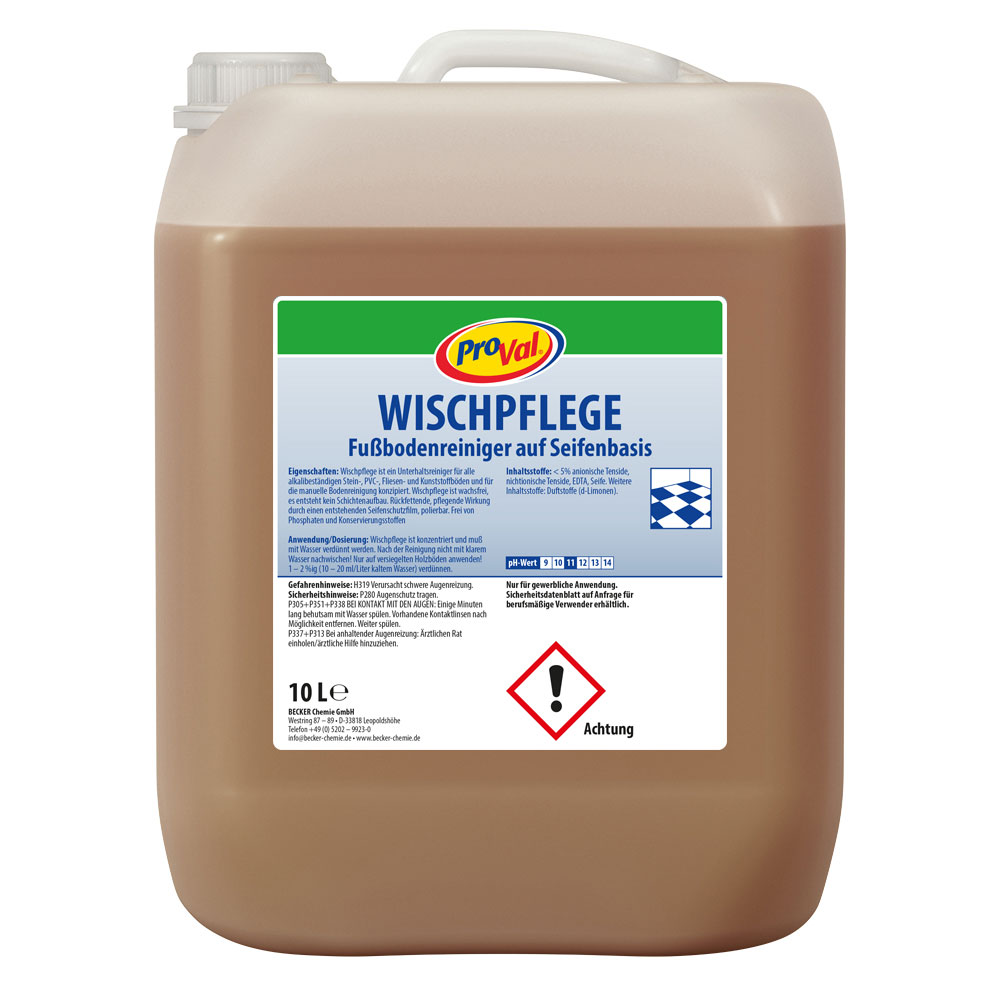 Wischpflege ProVal 10 Liter Kanister Wischpflege ProVal 10 Liter Kanister